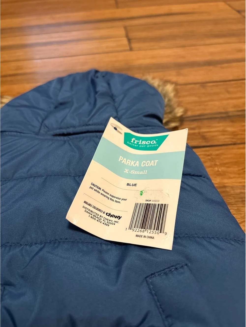 Frisco blue parka